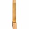 Ekena Millwork Portland Rough Sawn Timber Gable Bracket, Western Red Cedar, 48"W x 32"H x 4"D x 6"F, 16/12 Pitch GBW048X32X0406POR00RWR - alternate 4
